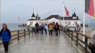 Ahlbeck auf Usedom Die Seebrückethe pier [upl. by Lait]