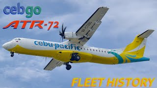 Cebgo ATR72 Fleet History 2008Present [upl. by Enialahs]