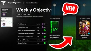 How to Complete EVERY NEW Seasonal amp Weekly Manager amp Player Career Mode Objectives ⭐ EA FC 25 [upl. by Threlkeld]