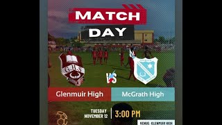 Glenmuir High Vs McGrath High School  Dacosta Cup Quarter Finals issa [upl. by Eimmij]