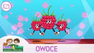 Owoce dla dzieci 🍎🍊 Wesołe owoce  Rodzaje owoców Owoce 🍇 [upl. by Eenaffit]