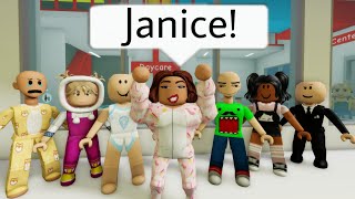 DAYCARE BUT JANICES DAYCARE Funny Roblox Moments  Brookhaven 🏡RP [upl. by Bigg]