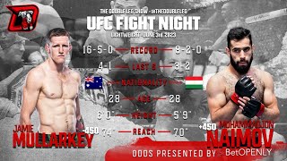 Jamie Mullarkey vs Muhammadjon Naimov UFC Vegas 74 Fight Breakdown [upl. by Kare]