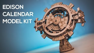 Edison Calendar Model kit UNBOXING amp ASSEMBLING [upl. by Turk]