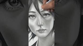 Sketch MANGA  realistic【イラストメイキング】メイキング アナログ 創作 [upl. by Nnaes]