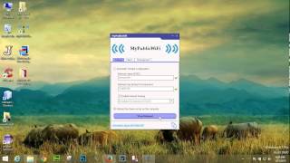 How to make your laptop to a wifi hotspot on windows xp7881 [upl. by Kemppe]