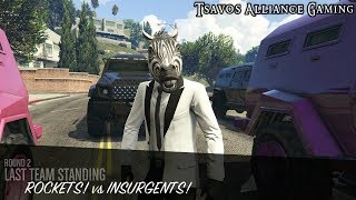 GTA 5 ONLINE ROCKETS vs INSURGENTS XBOX ONE LAST TEAM STANDING [upl. by Senilec27]