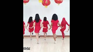 XIN NIAN DAO 2024  LINE DANCE Beginner youtubeshorts [upl. by Aicssej]