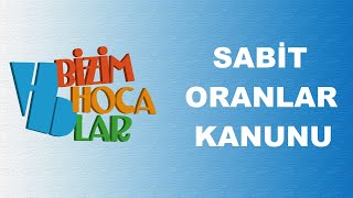 SABİT ORANLAR KANUNU  KİMYASAL KANUNLAR 2  TYT  10 SINIF [upl. by Essirahs]