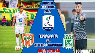 Envigado vs Atletico Nacional 01 Resumen Completo y Goles  Apertura  Liga betplay 2024 [upl. by Ghiselin]