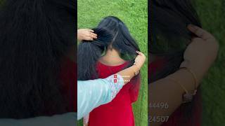 Permenant hair extensions best place in tamilnadu hairextensions hair tg trending hairwig skin [upl. by Nairred]