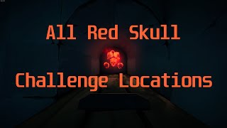 Shady Knight  All Red Skull Challenge Locations [upl. by Johppah]