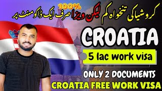 Croatia Work Permit Visa 2024  Jobs in Croatia  Croatia Work Visa  Jobs in Europe  Schengen Visa [upl. by Isabelita943]