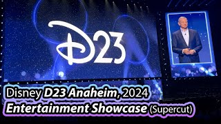 Disney Entertainment Showcase 🎼quotIs The Greatest Showquot🎶 – D23 Anaheim 2024 [upl. by Ellehsim]