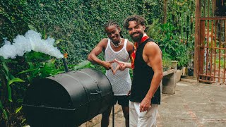 Cooking JERK in the Jamaica Mountains 🇯🇲 Episode 6 [upl. by Nekcarb]