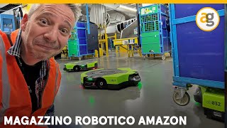 DENTRO al MAGAZZINO AMAZON ROBOTICO del FUTURO in AMERICA [upl. by Romeo578]