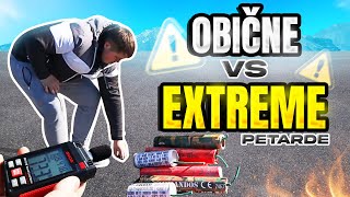 OBIČNE VS EXTREME PETARDE KOJE SU JAČE [upl. by Idyh75]