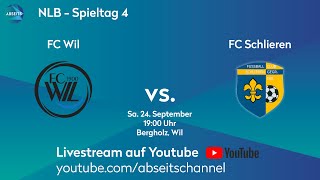 FC Wil vs FC Schlieren  NLB  Tag 4  24092022 [upl. by Anelyak]