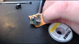 Lenovo G580 20157 Laptop Power Jack Repair pin socket fix replacement pushed in [upl. by Cooke]