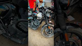 SC PROJECT EXHAUST IN HUNTER 350 🥵🔥😘 ROYAL ENFIELD HUNTER 350 BEST EXHAUST 🔥 LOUD SOUND 🔥reel [upl. by Nitsed750]