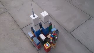 WTC World Trade Center Twin Towers Lego 2013 [upl. by Moritz]