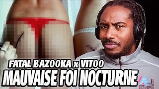 Américain écoute du FRENCH RAP🇫🇷  Fatal Bazooka feat Vitoo quotMauvaise Foi nocturnequot [upl. by Assiruam]