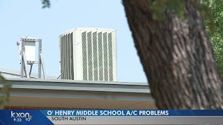 AISD working to fix AC at OHenry Middle School [upl. by Leen206]