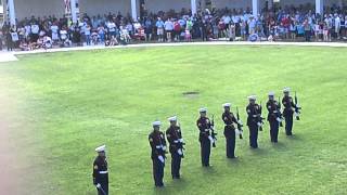 Marine Corps 21 shot salute [upl. by Iroc]