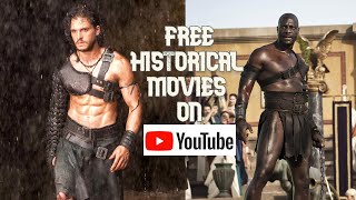 Top 5 FREE Historical Movies on Youtube with links [upl. by Atikim]