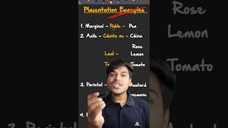 Trick to learn Placentation Examples Biology NEET neet2025 neet biology botany chemistry jee [upl. by Fasa16]