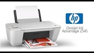 HP Deskjet ink advantage 2545 printer review [upl. by Novart211]