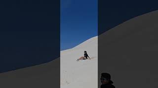 Sand boarding fun at Lancelin w Caeden [upl. by Anicart542]