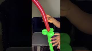 How to make balloon rose 🌹 [upl. by Nus]