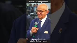 PREGADORES NÃO CONFUNDEM O PÚLPITO DA IGREJA COM… [upl. by Vary84]