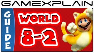 Super Mario 3D World  World 82 Green Stars amp Stamp Locations Guide amp Walkthrough [upl. by Yzeerb443]