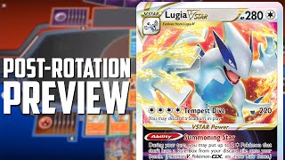 Lugia VSTAR POSTROTATION PREVIEW WITH DECK LISTS  Pokemon TCG [upl. by Kellby]