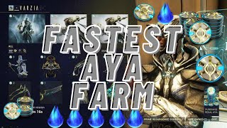 Warframe Fastest Aya Farm [upl. by Alikam]