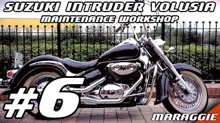 Suzuki Intruder Volusia VL800  Maintenance workshop part 6  maintenance [upl. by Bertila]