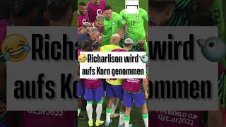 Lucas Moura und Emerson Royal imitieren Richarlison 😂 shorts [upl. by Valenba]