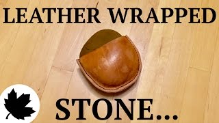 DIY Nordstroms Leather Wrapped Stone [upl. by Nnaed128]