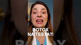 Como é o botox aplicado na testa 🩵💉 beleza toxinabotulinica botox skincare [upl. by Aneev907]