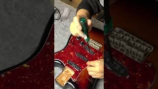 Quick Install OriPure ST SSS Prewired Guitar Pickguard [upl. by Barry]