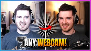 How To Make ANY Webcam Look Like A DSLR  Best Settings For OBS and Streaming [upl. by Burnside]