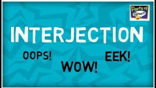 What is Interjection  Examples  WOW OOPS [upl. by Nawrocki750]