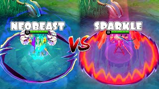 Fredrinn Sparkle VS Neo Beast Skin Comparison [upl. by Eetnom]