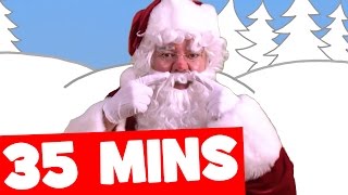 His Name is Santa Claus  35mins Christmas Songs Collection for Kids [upl. by Ahsinel]