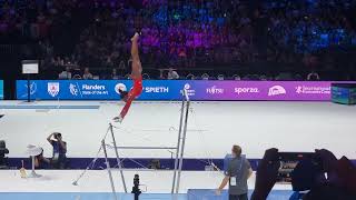 Simone Biles 🇺🇲  14200 Uneven Bars Final  World Championships 2023 [upl. by Aluor]