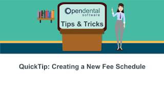 QuickTip Creating a New Fee Schedule [upl. by Persons897]