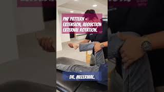 PNF TECHNIQUES PROPRIOCEPTIVE NEUROMUSCULAR FACILITATIONS  STROKE AND NEURO CONDITION TREAT BY PNF [upl. by Mab]