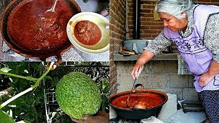 Así Preparo el Chilacayote con Carne de Puerco en el Pueblo  La Cocina De Mi Pueblo Mx [upl. by Latashia863]